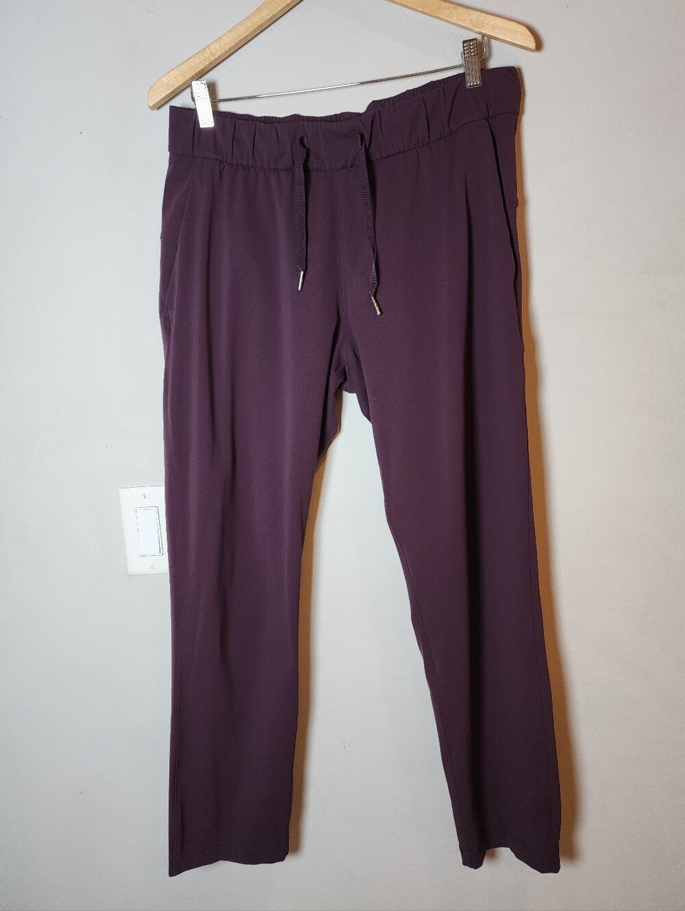 Lululemon On The Fly Pants Pull On Purple Women's Size 10